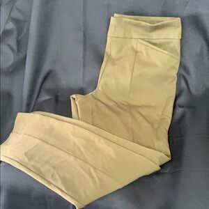 Tan Straight Leg Pants for Versatile Style